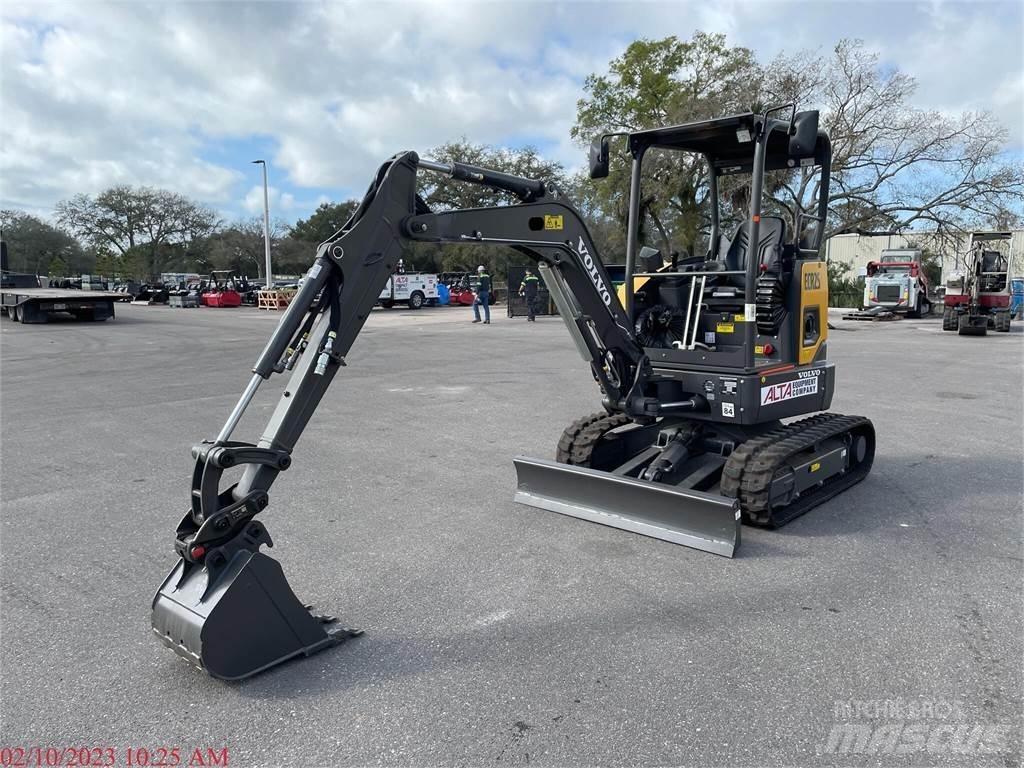 Volvo ECR25D Мини екскаватори < 7 т