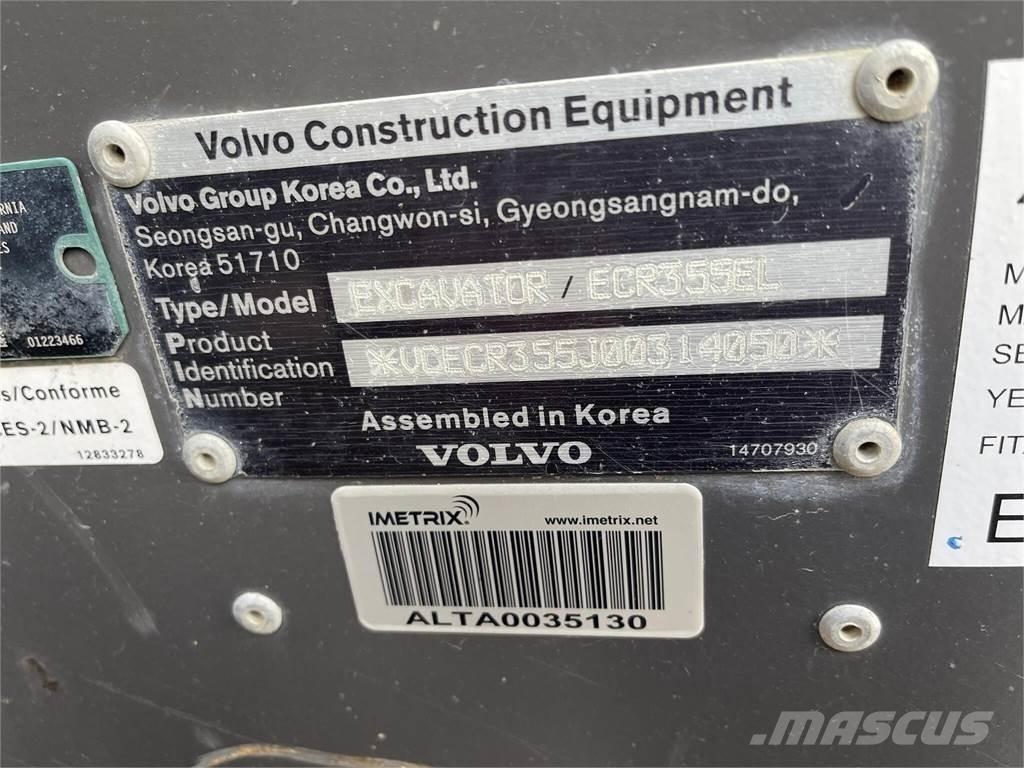 Volvo ECR355EL Верижен екскаватор