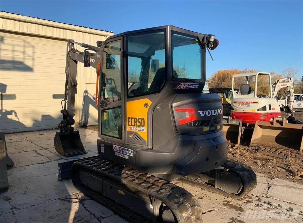 Volvo ECR50F Мини екскаватори < 7 т