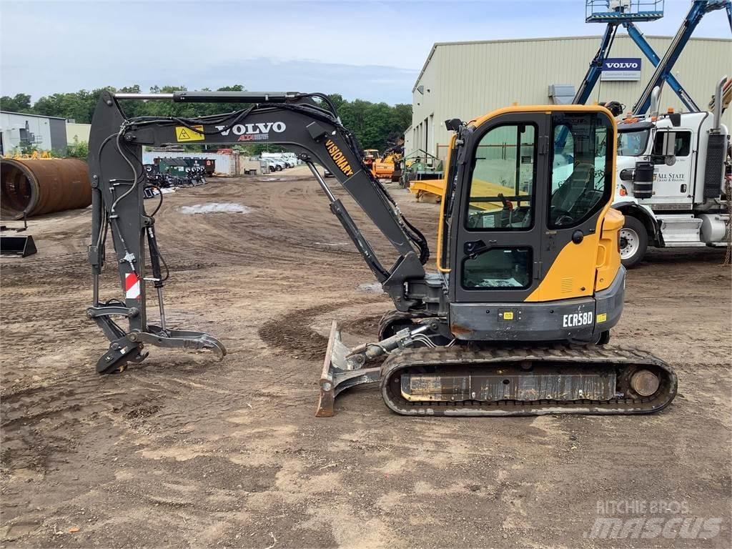 Volvo ECR58D Верижен екскаватор