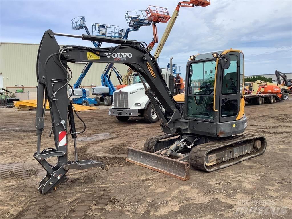 Volvo ECR58D Верижен екскаватор