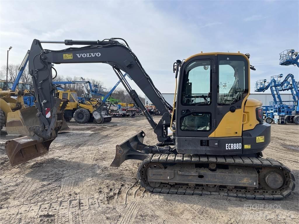 Volvo ECR88D Верижен екскаватор