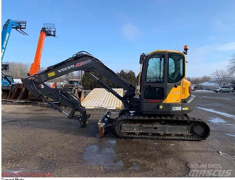 Volvo ECR88D Верижен екскаватор