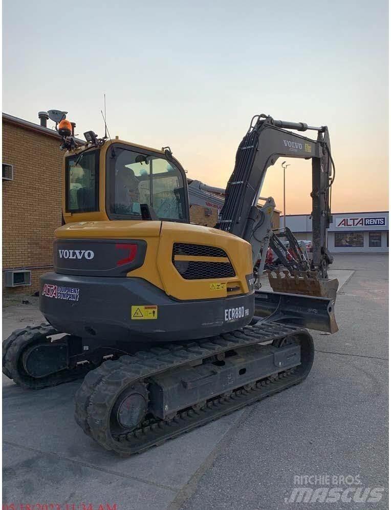 Volvo ECR88D Верижен екскаватор