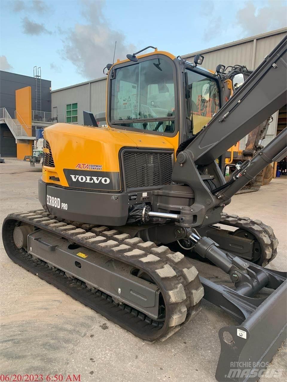 Volvo ECR88D Верижен екскаватор