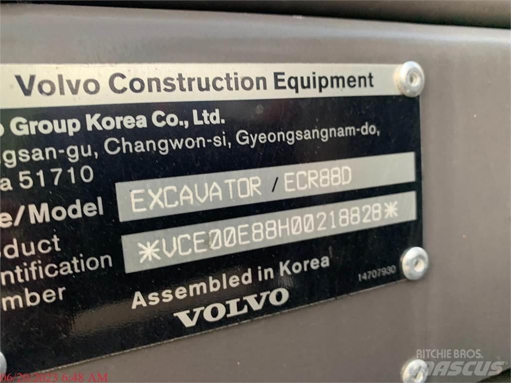 Volvo ECR88D Верижен екскаватор