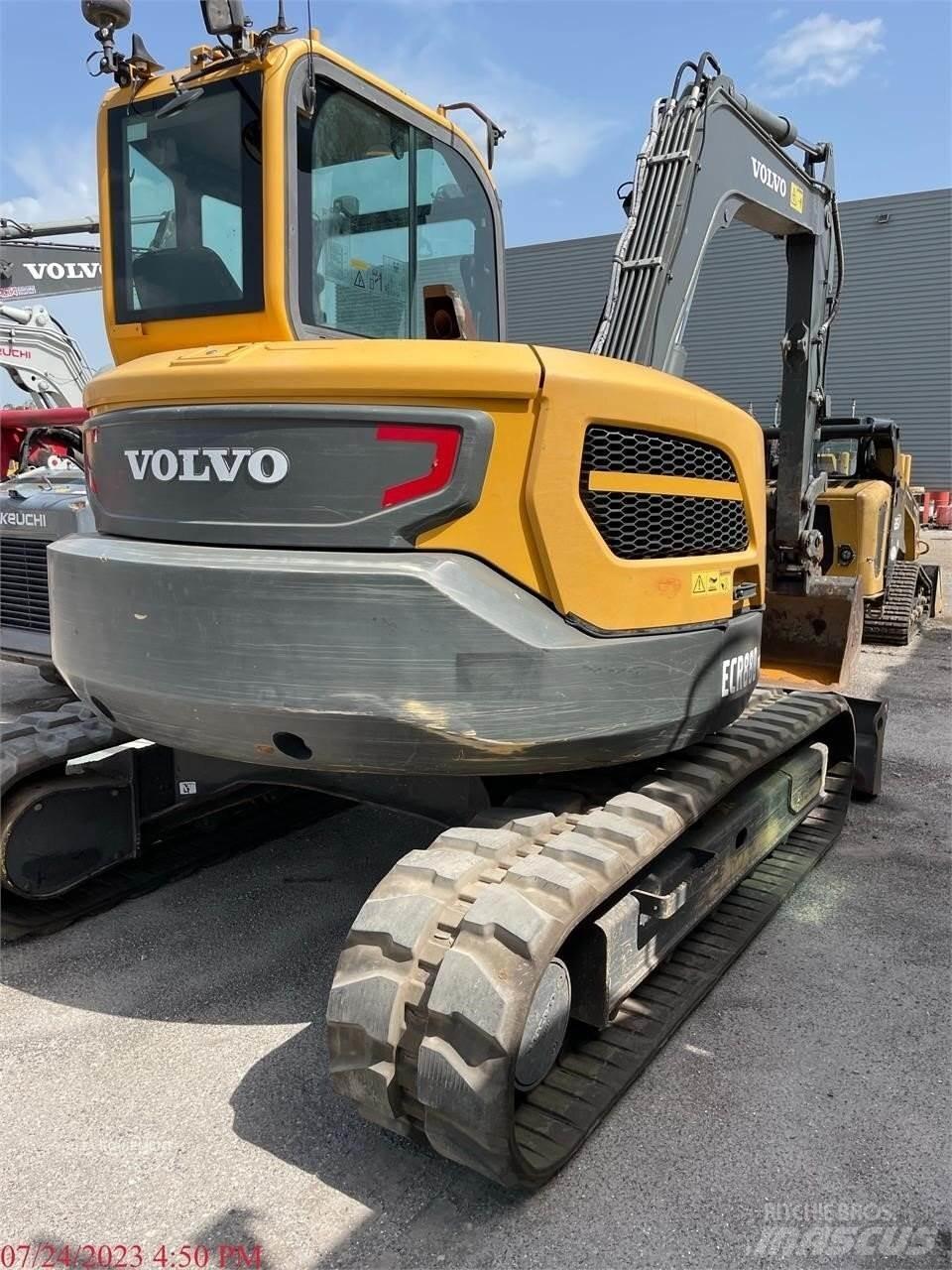 Volvo ECR88D Верижен екскаватор