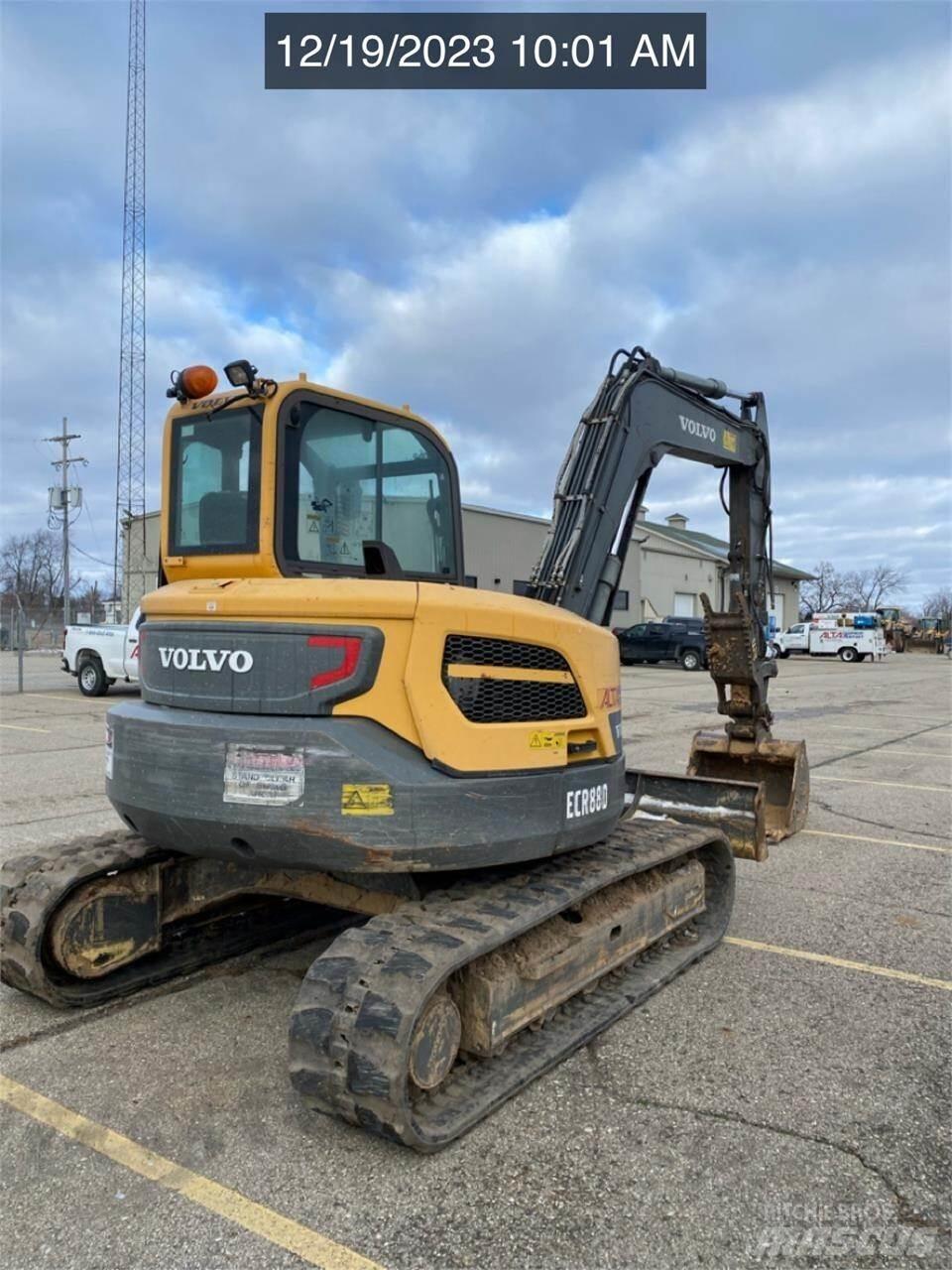 Volvo ECR88D Верижен екскаватор