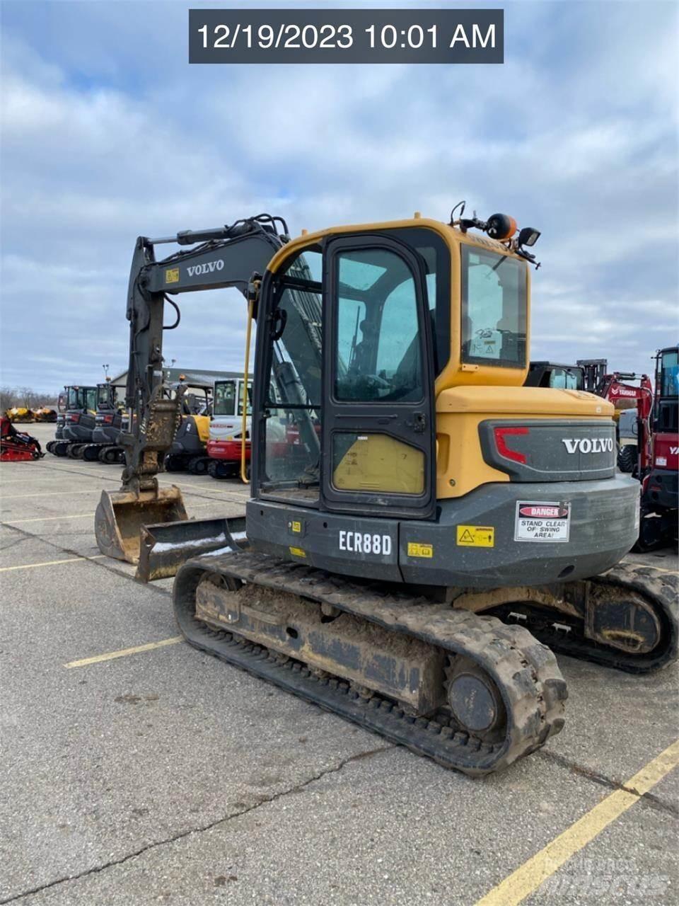 Volvo ECR88D Верижен екскаватор