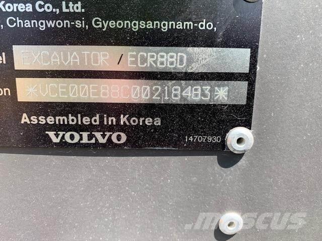 Volvo ECR88D Верижен екскаватор