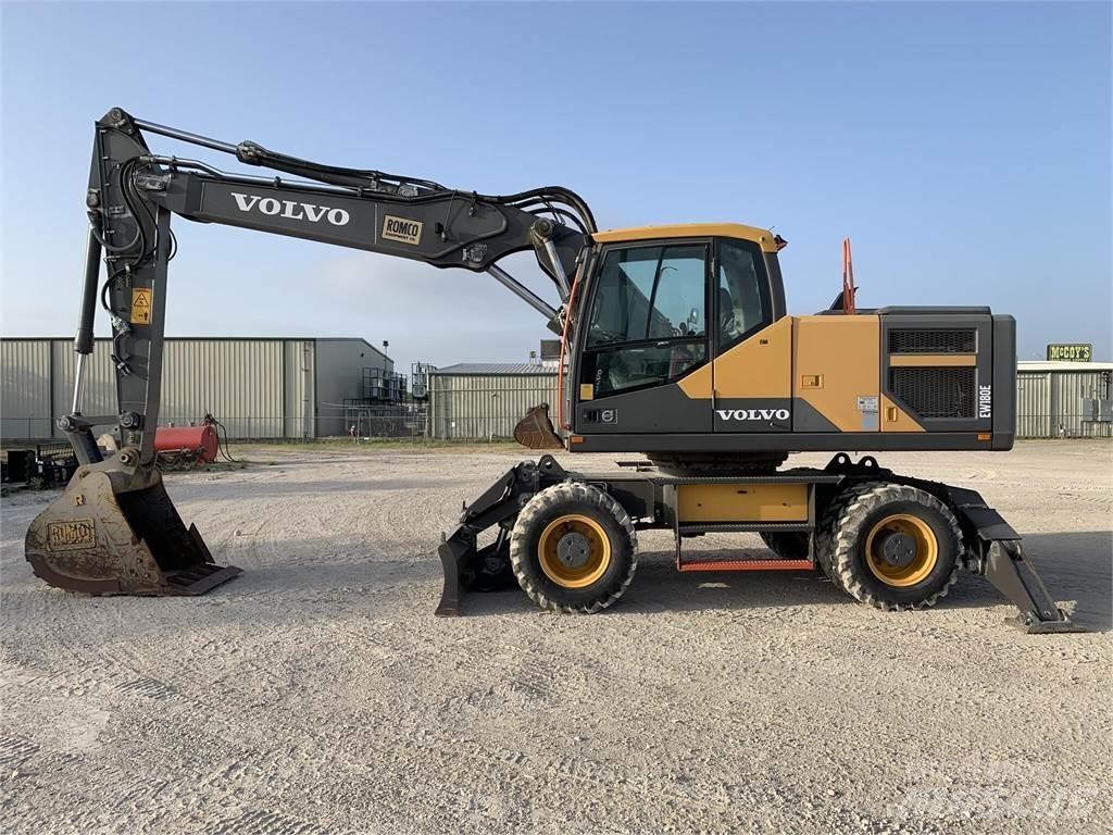 Volvo EW180E Колесни екскаватори