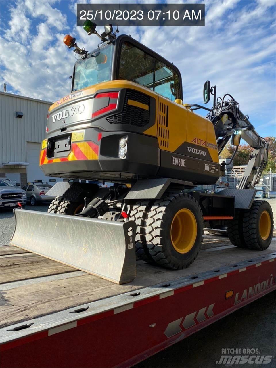 Volvo EW60E Колесни екскаватори