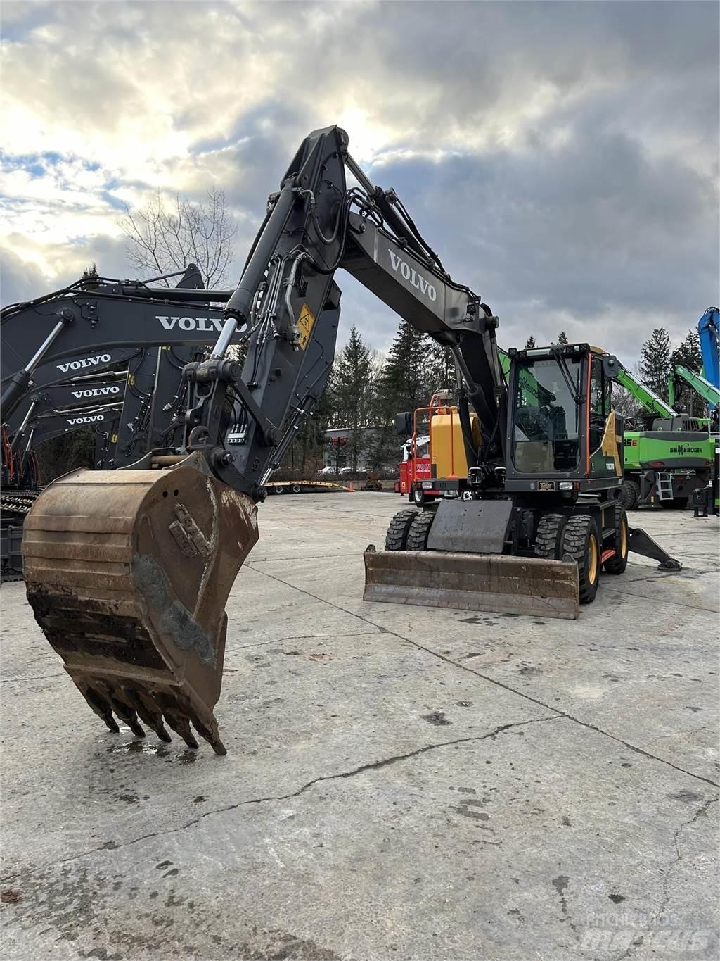 Volvo EWR170E Колесни екскаватори