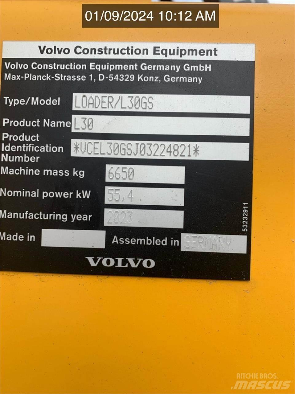 Volvo L30GS Колесни товарачи