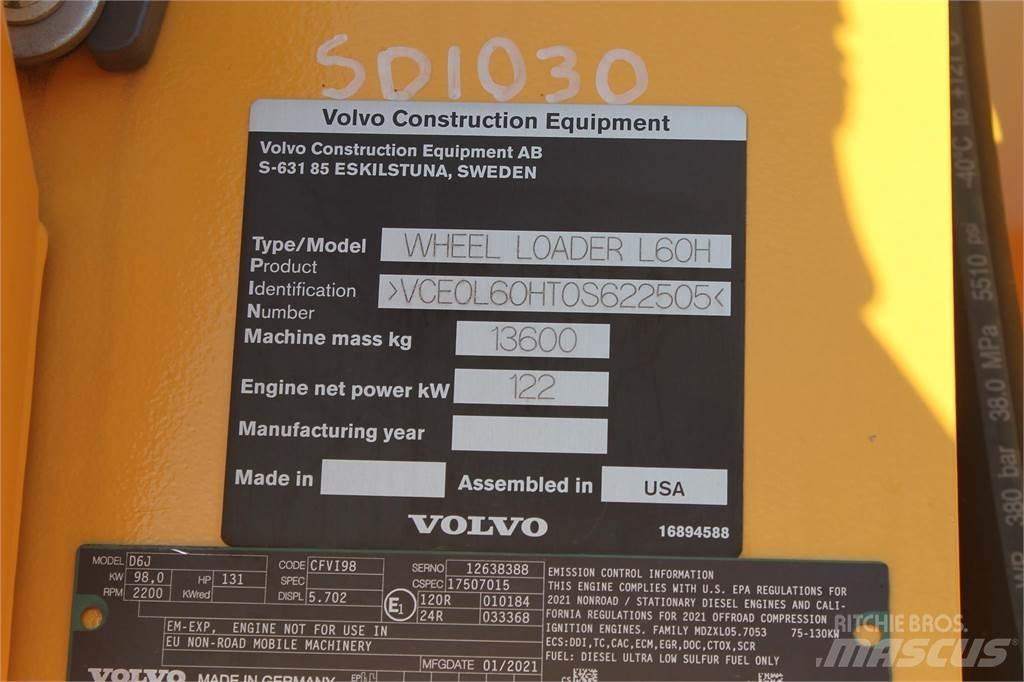 Volvo L60H Колесни товарачи