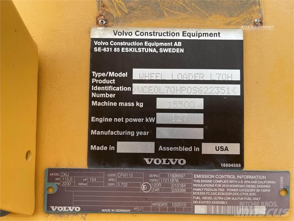 Volvo L70H Колесни товарачи