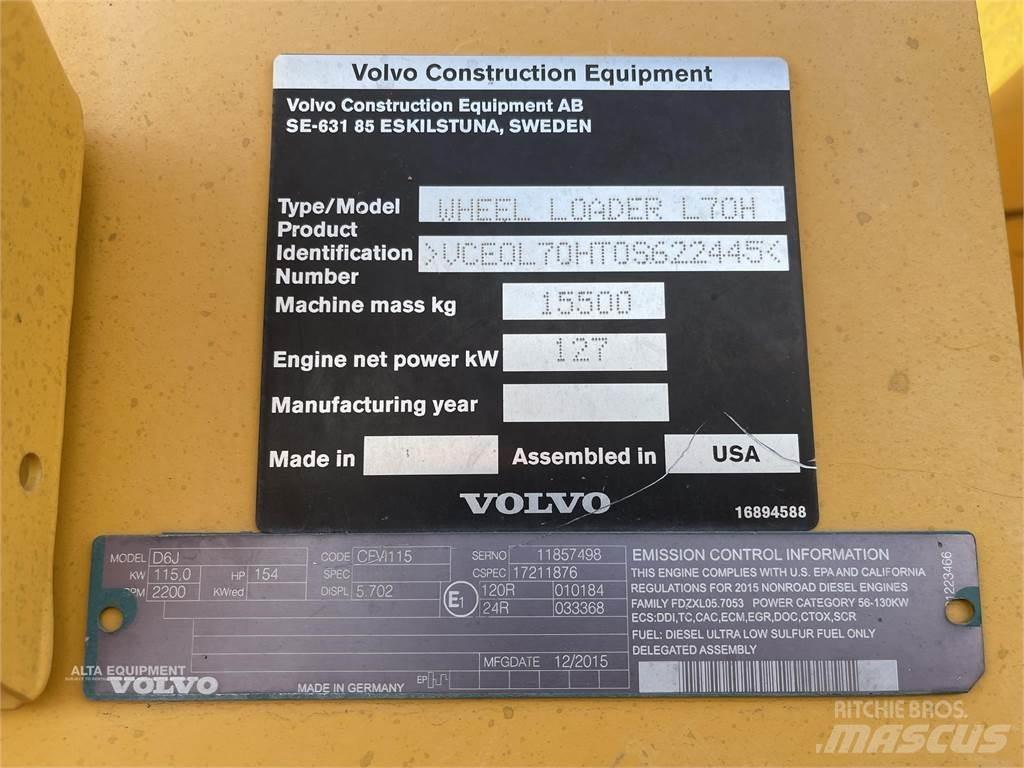Volvo L70H Колесни товарачи
