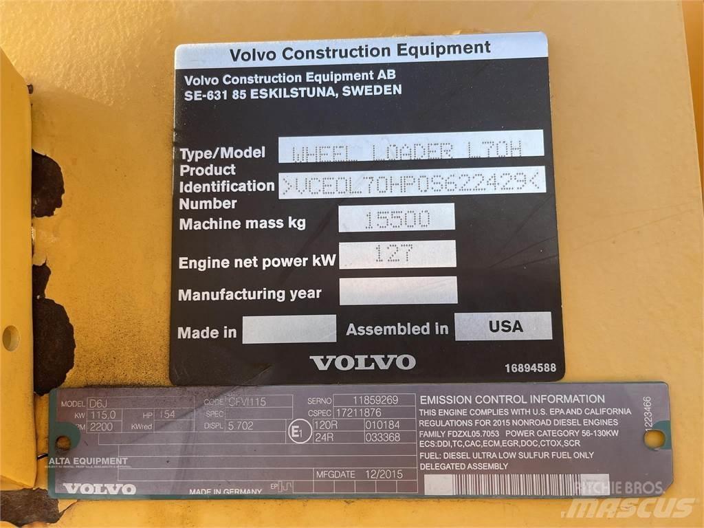 Volvo L70H Колесни товарачи