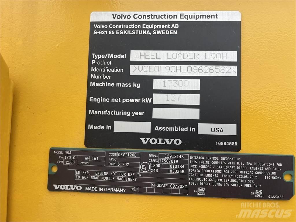 Volvo L90H Колесни товарачи