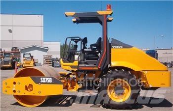 Volvo SD75B Двойни барабанни ролки
