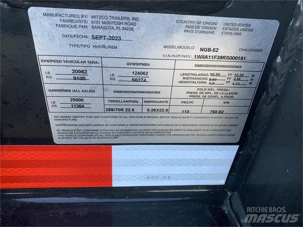 Witzco CHALLENGER Нискотоварни полуремаркета
