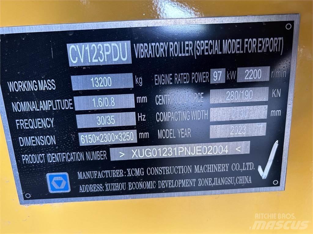XCMG CV123PDU Двойни барабанни ролки
