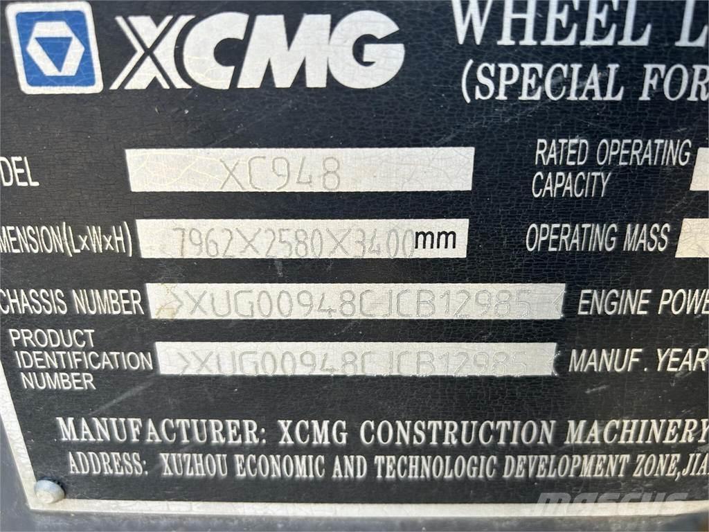 XCMG XC948 Колесни товарачи