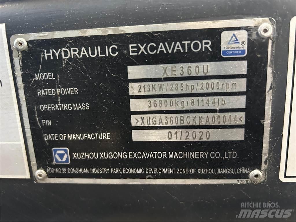 XCMG XE360U Верижен екскаватор
