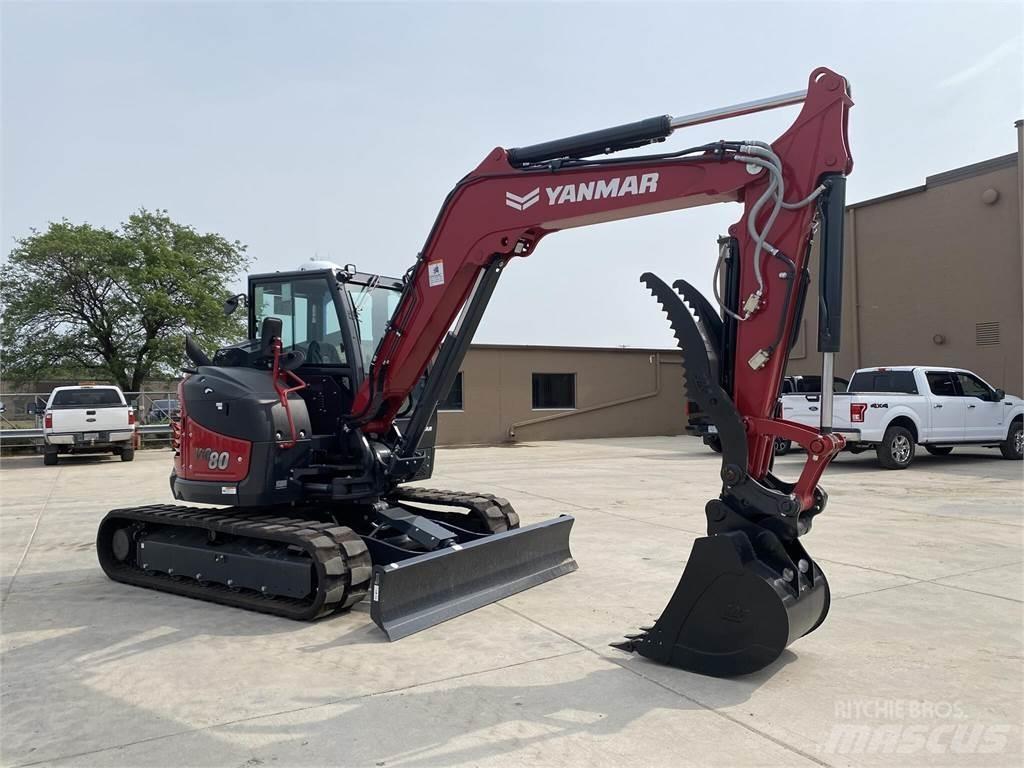 Yanmar VIO80 Верижен екскаватор