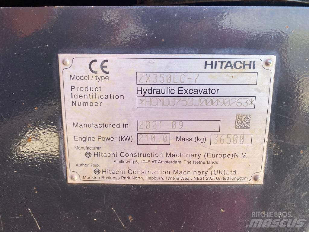 Hitachi ZX 350 LC-6 Верижен екскаватор