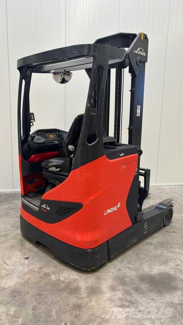 Linde R16 Ретрак/ Високоповдигач с изместване на вилката напред