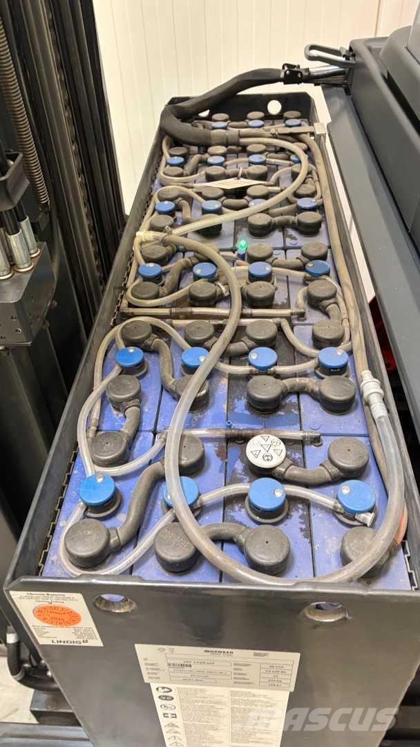 Linde R16 Ретрак/ Високоповдигач с изместване на вилката напред