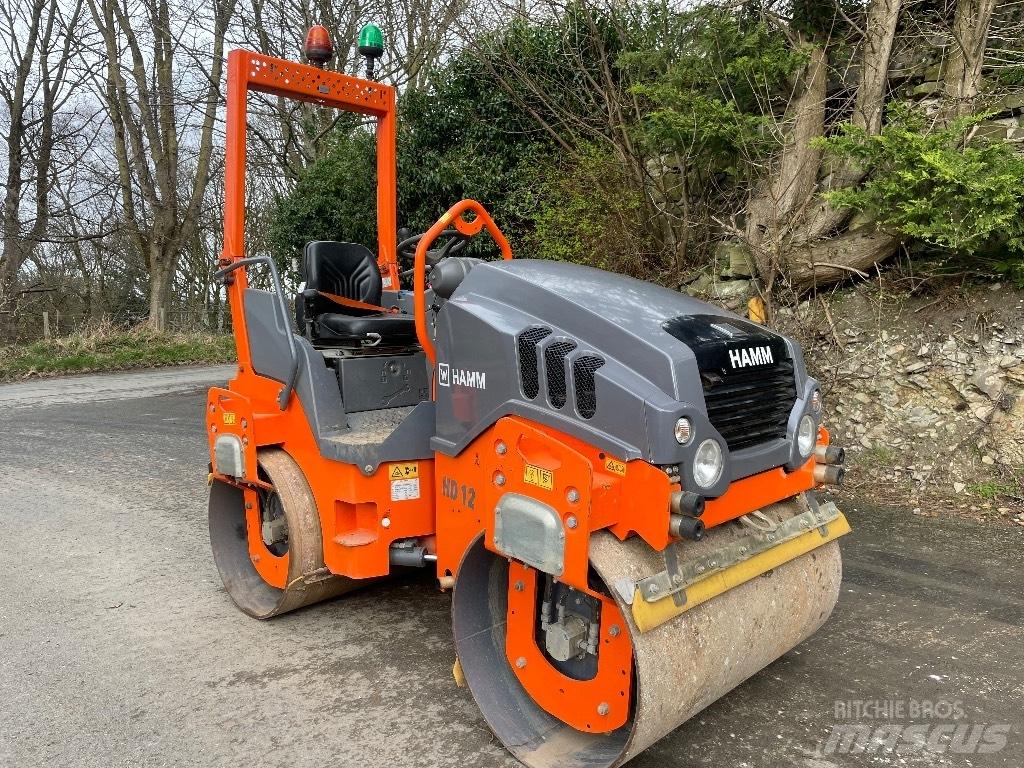 Hamm HD 12 Двойни барабанни ролки
