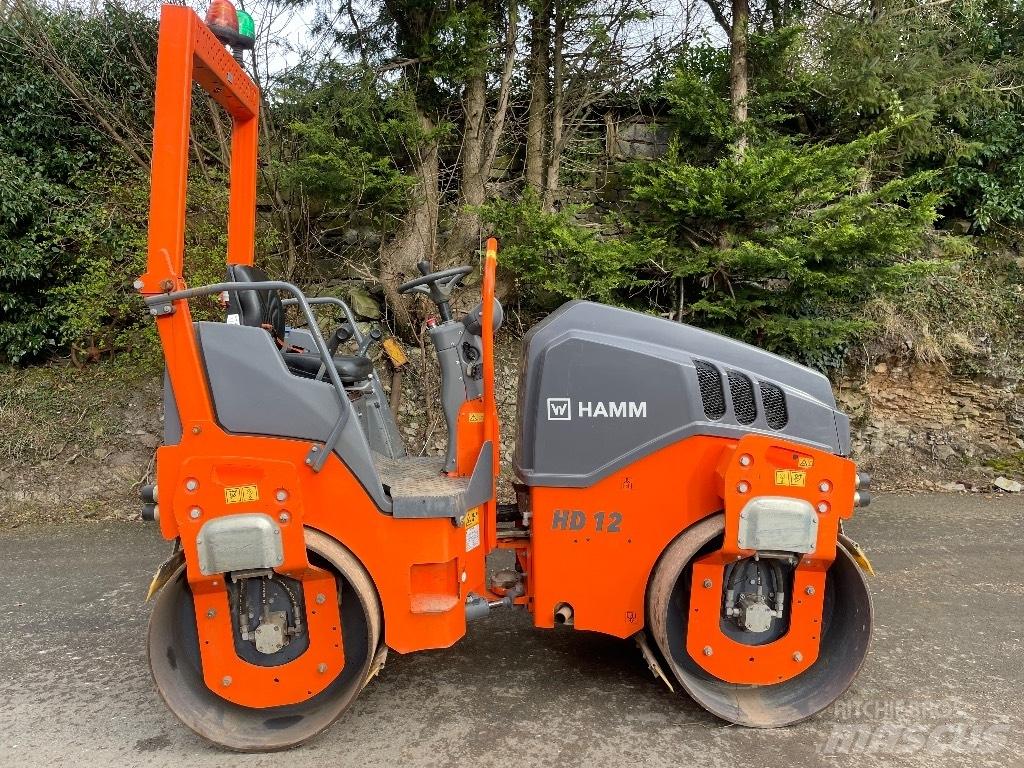 Hamm HD 12 Двойни барабанни ролки
