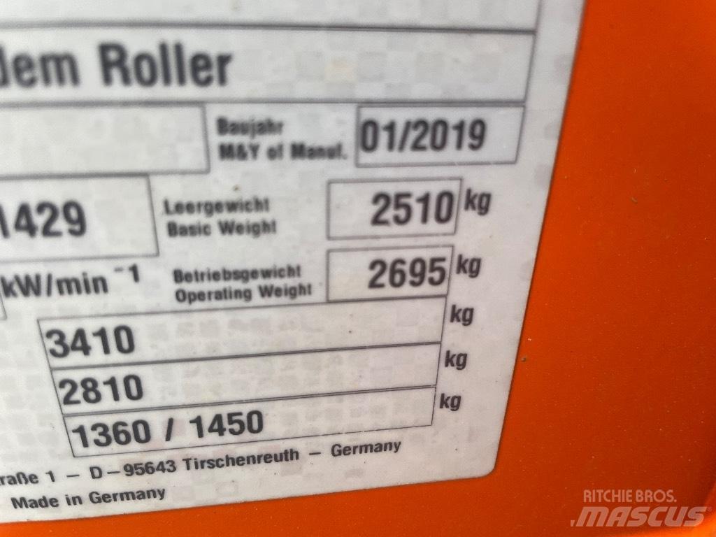 Hamm HD 12 Двойни барабанни ролки
