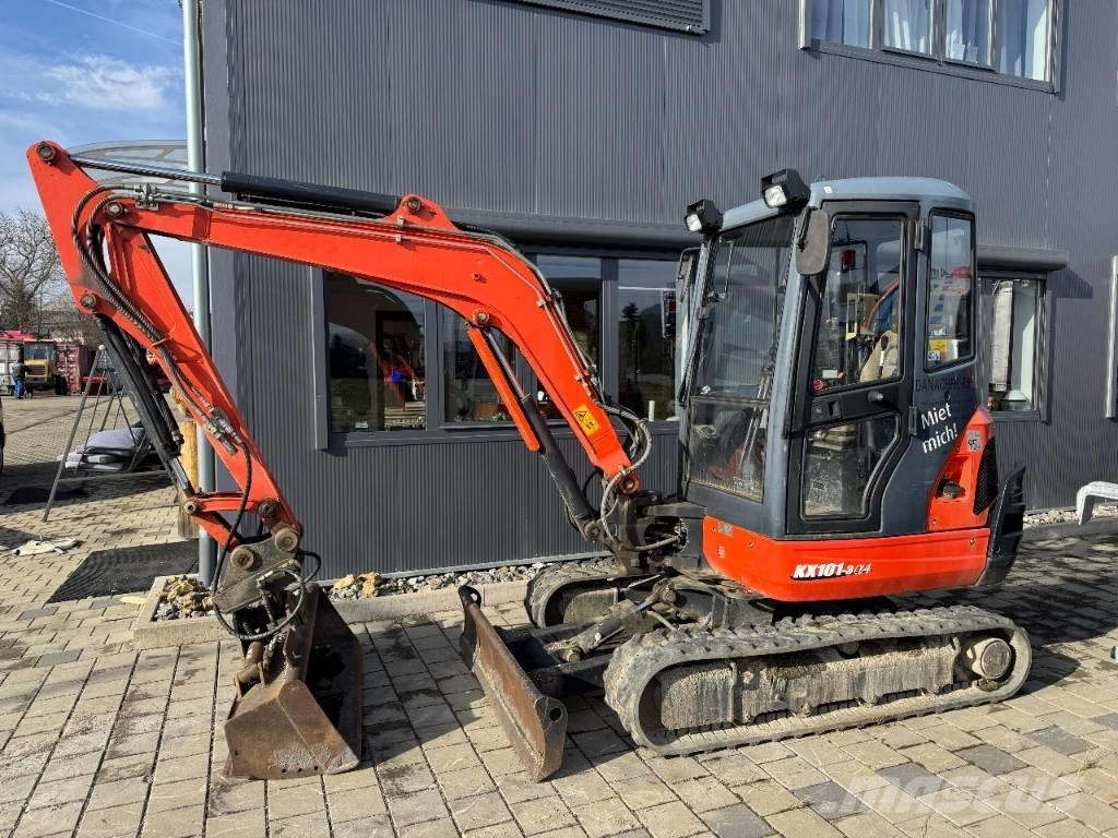Kubota KX 101-3 A Мини екскаватори < 7 т