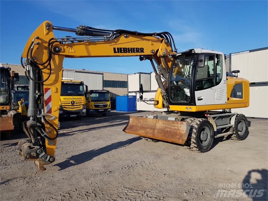 Liebherr A918 Колесни екскаватори