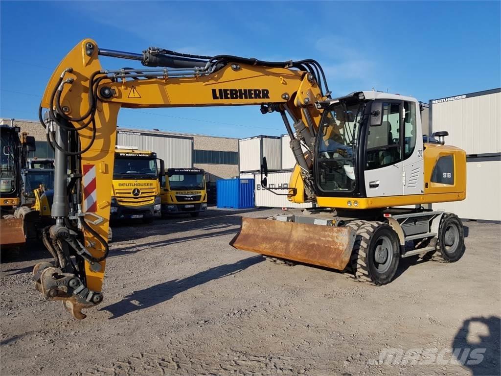 Liebherr A918 Колесни екскаватори