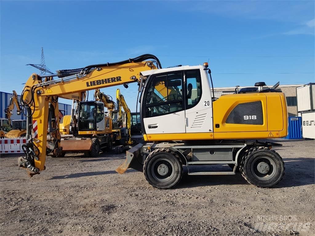 Liebherr A918 Колесни екскаватори