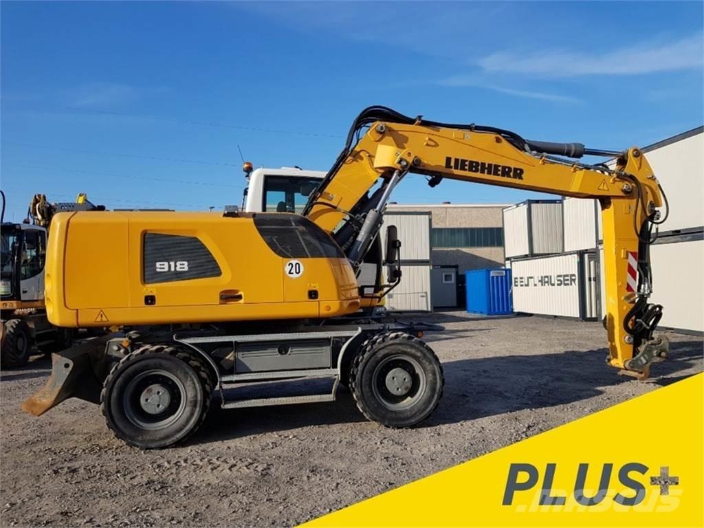 Liebherr A918 Колесни екскаватори