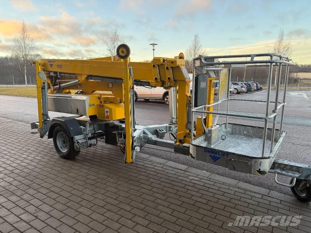 Omme 1700 EXB Моторизирани платформи с ремарке