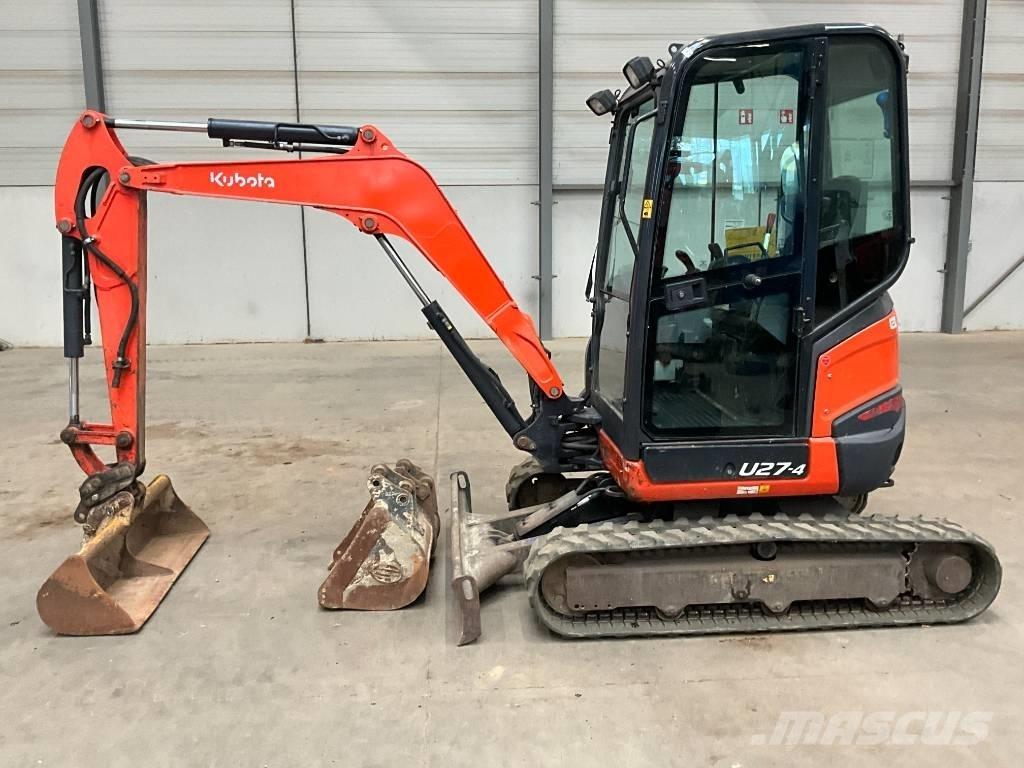 Kubota U 27-4 Мини екскаватори < 7 т