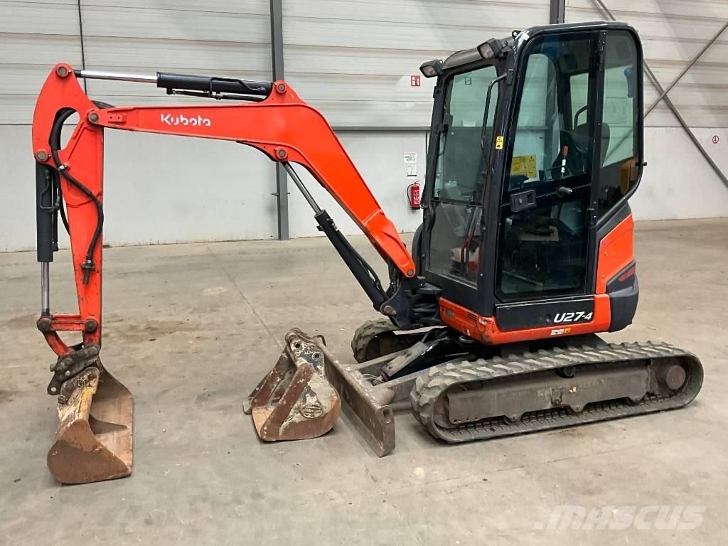 Kubota U 27-4 Мини екскаватори < 7 т