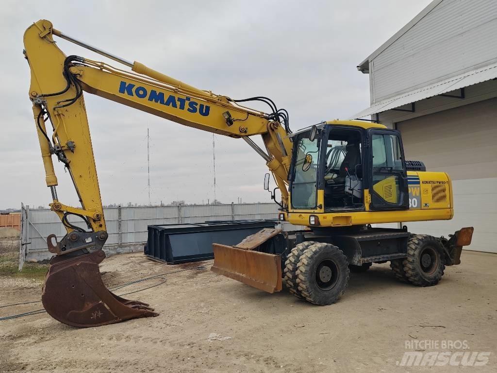 Komatsu PW 180-7EO Колесни екскаватори