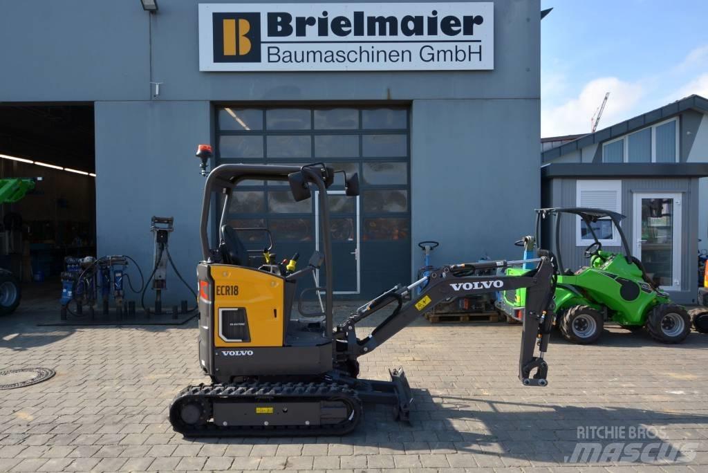 Volvo ECR18 electric Мини екскаватори < 7 т