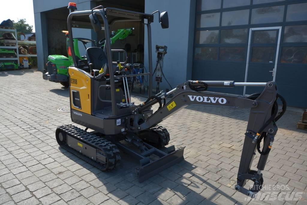 Volvo ECR18 electric Мини екскаватори < 7 т
