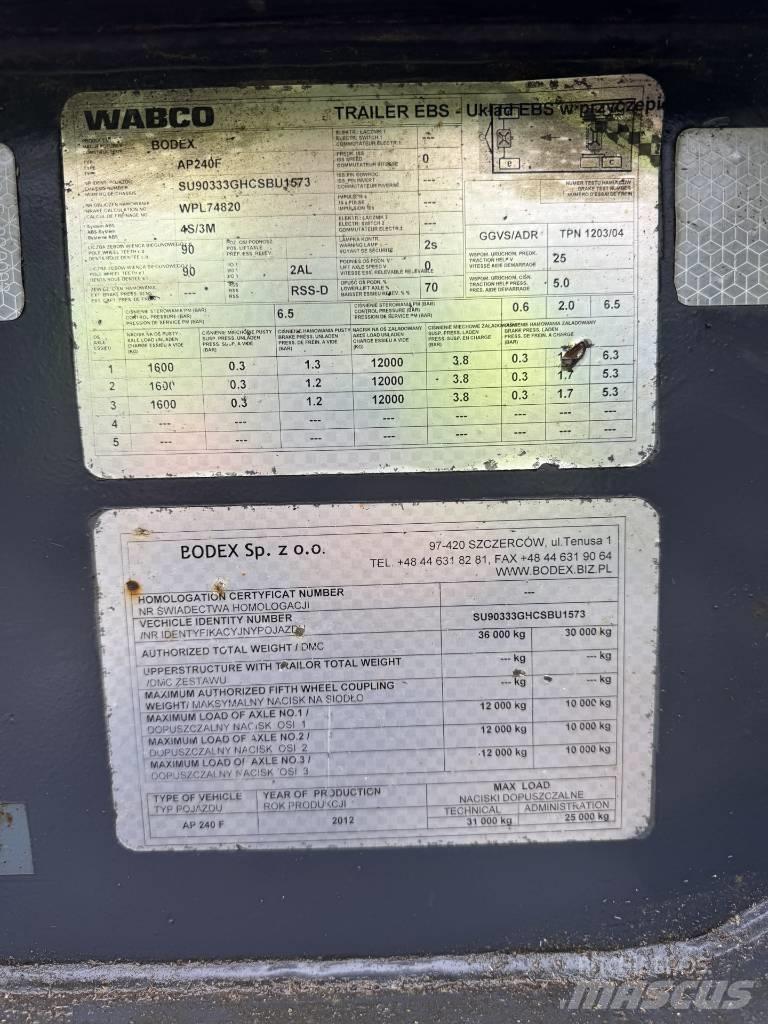 Bodex AP 240 F За превоз на дървени трупи