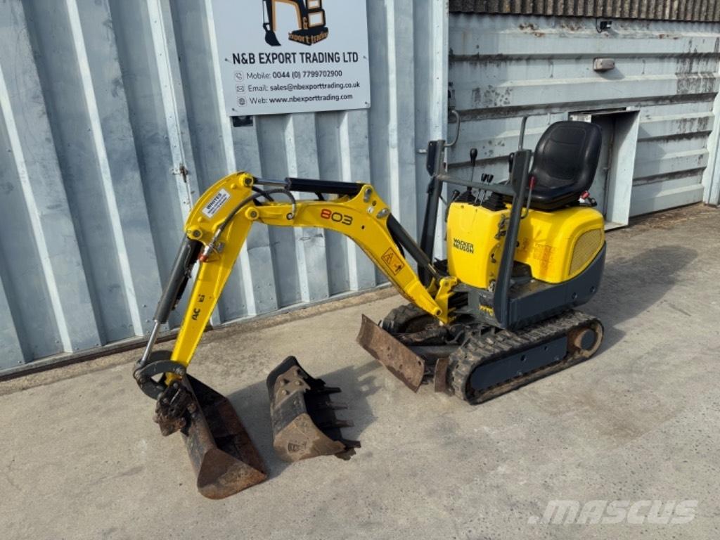 Wacker Neuson 803 Мини екскаватори < 7 т