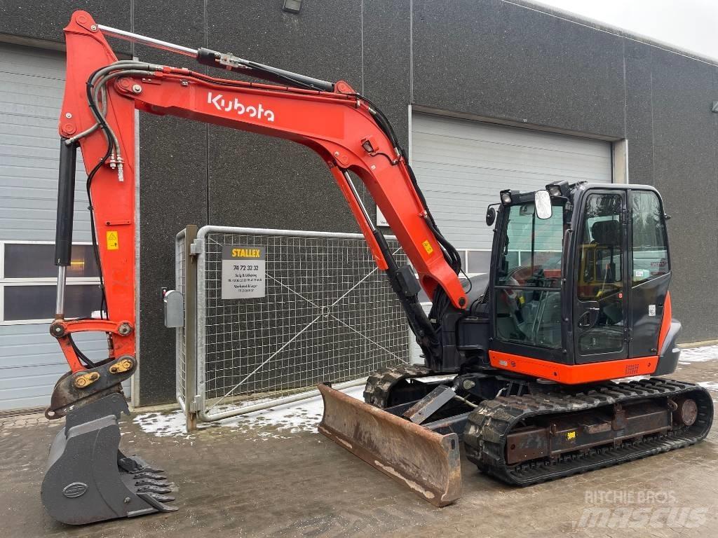 Kubota KX080-4a Средни екскаватори 7т - 12т