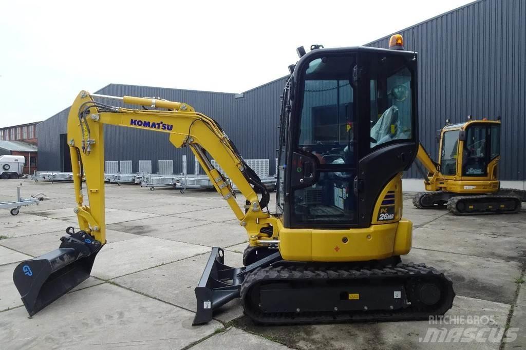 Komatsu PC26MR Верижен екскаватор